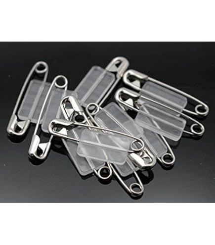 Amazon | 【小サイズ】ノーリツピン/テープなし/安全ピン/台座